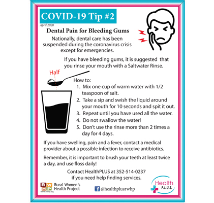 COVID Tip 2