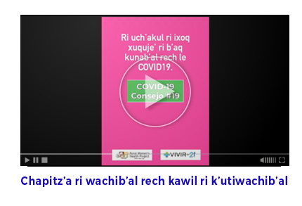 COVID video Kiche